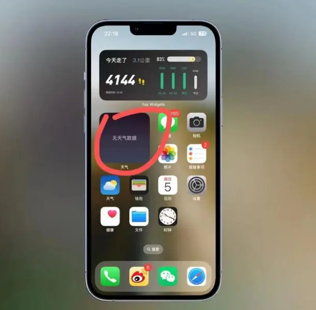 沙湖镇苹果手机维修分享:iOS16主屏幕天气小组件无法正常工作怎么办？ 
