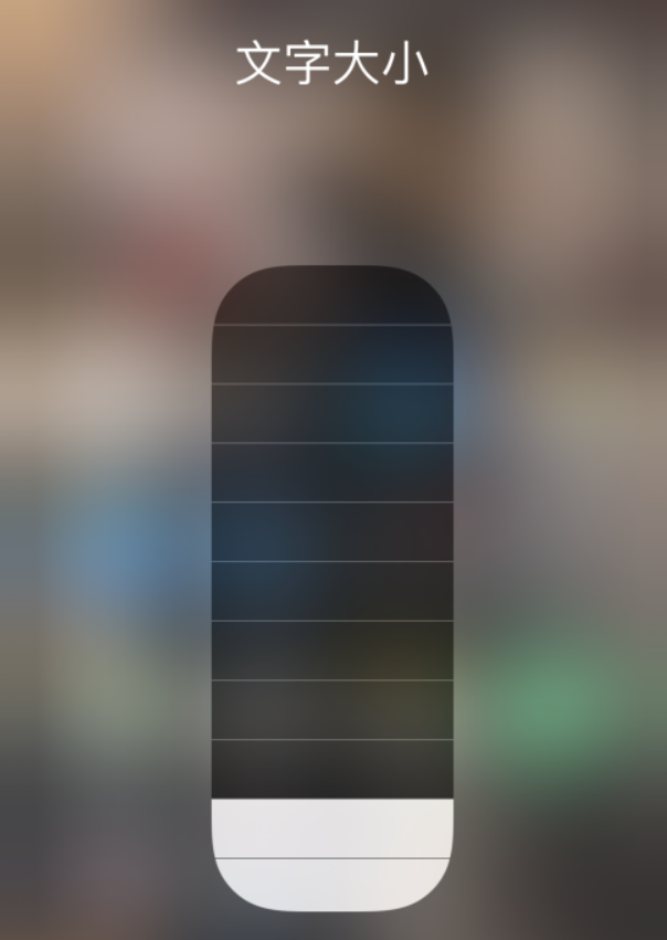 沙湖镇苹果手机维修分享小技巧：在 iPhone 控制中心快速调节字体大小 